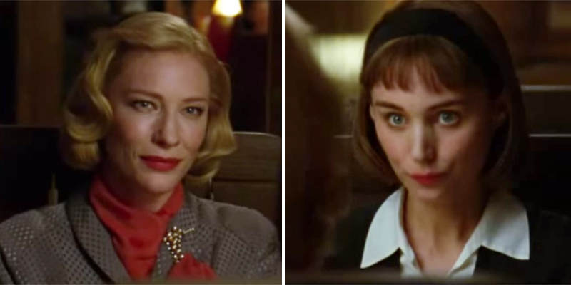 VIDEO: Cate Blanchett and Rooney Mara Gal Pal Around In These Two Clips from “Carol”