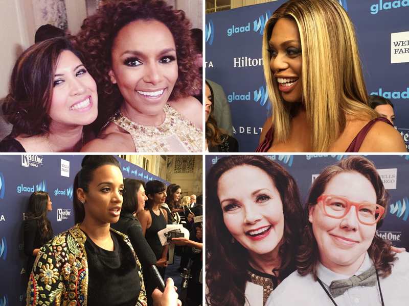 We Went to the GLAAD Awards and Talked to Laverne Cox, Andreja Pejić, Janet Mock, Dascha Polanco, Lynda Carter & More!