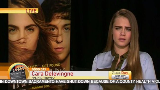 Pop Culture Fix: Interviewer Thinks Cara Delevingne Needs To “Take A Little Nap” And Other Less Infuriating Stories