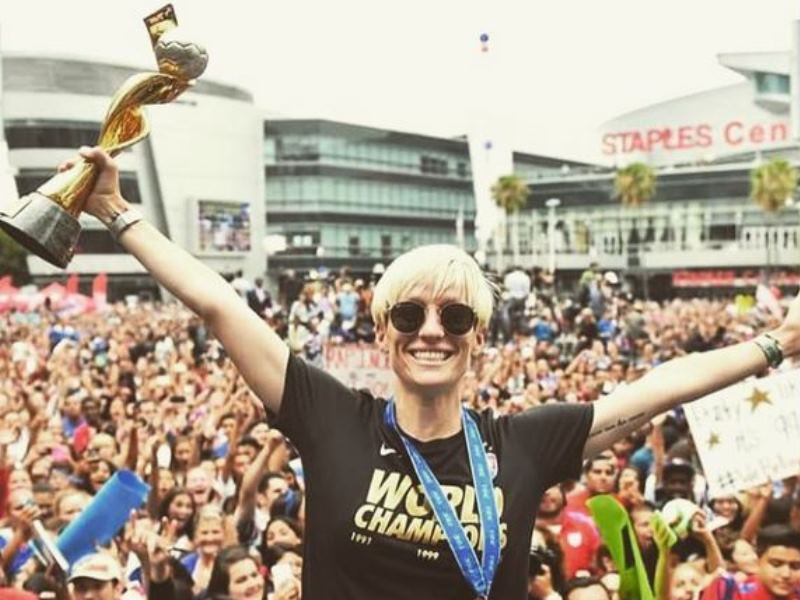 No Filter Celebrates World Cup Victory and Ellen Page Holding a Baby