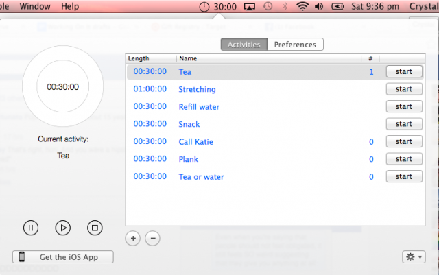 ActivityTimer