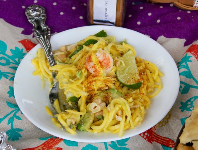 mango shrimp salad