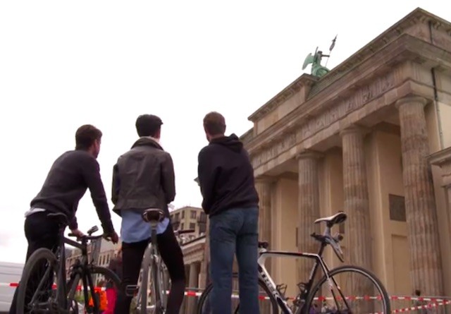 The historic Brandenburg Gate.