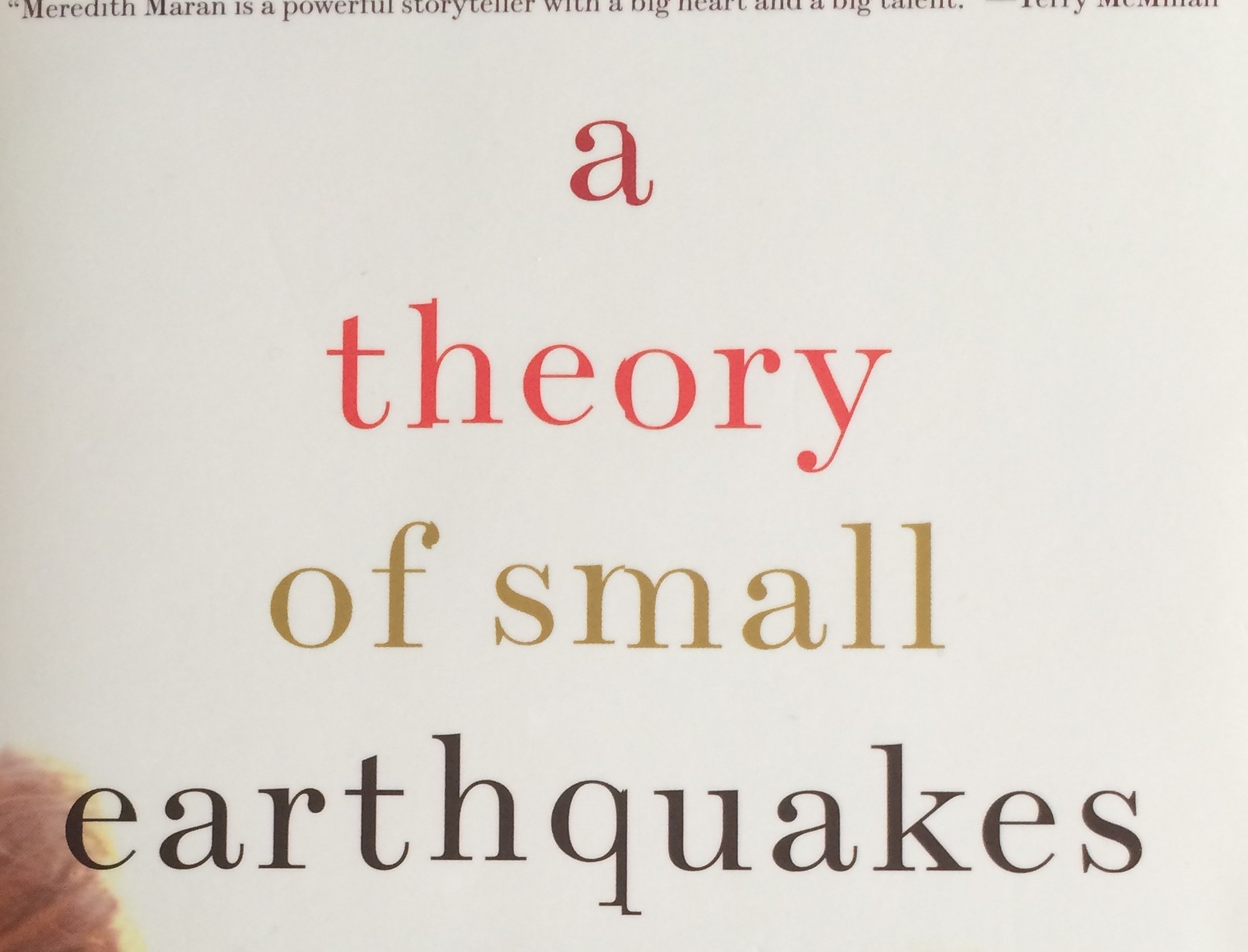 Hidden Gems of Queer Lit: Meredith Maran’s “A Theory of Small Earthquakes”