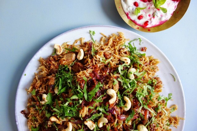 Lamb and Caramelized Onion Pilau