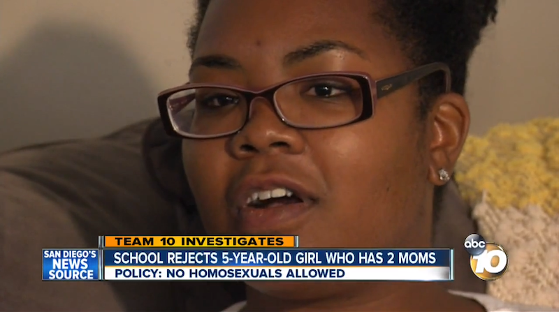 5-Year-Old Girl Has Two Moms, Is Therefore Barred From Her School