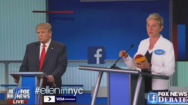 Sunday Funday Is Watching Ellen Crash the GOP Debate and Cows Take Down Kim Davis