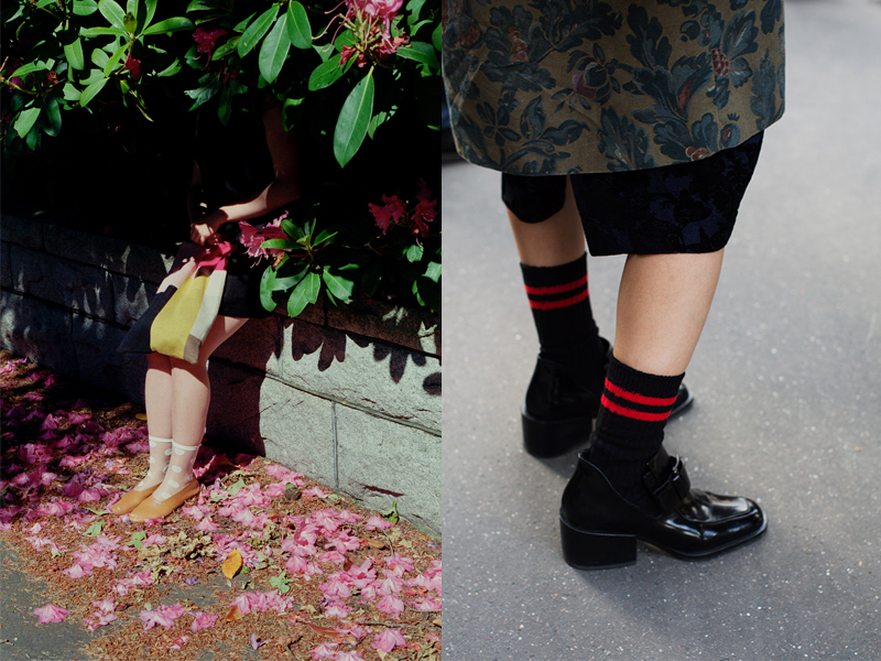 Step Up Your Sock Drawer This Fall with a Fashion Field Guide to Socks