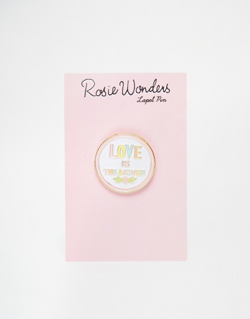 %Love Is The Answer Pin