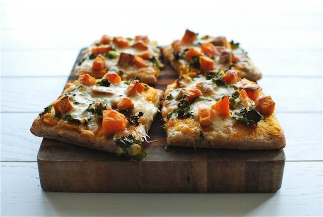 Roasted Butternut Squash Pizza