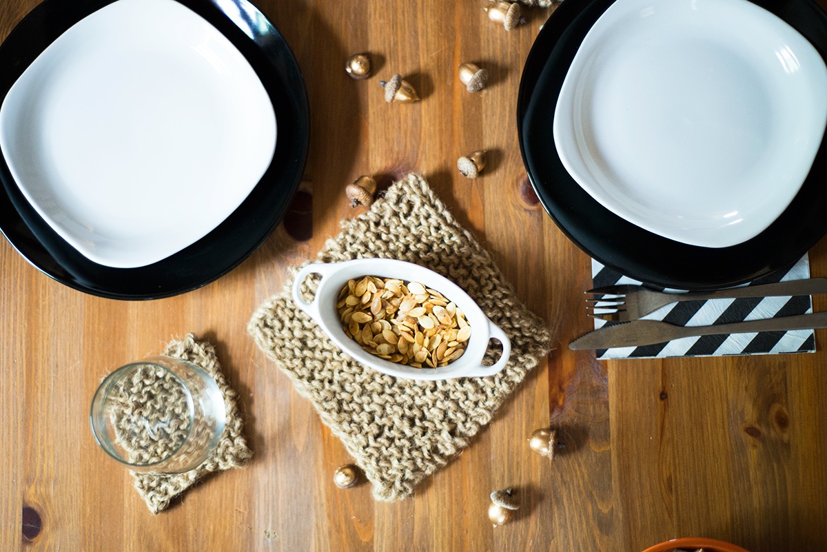 Homesteady: Make This Simple Jute Coaster Set