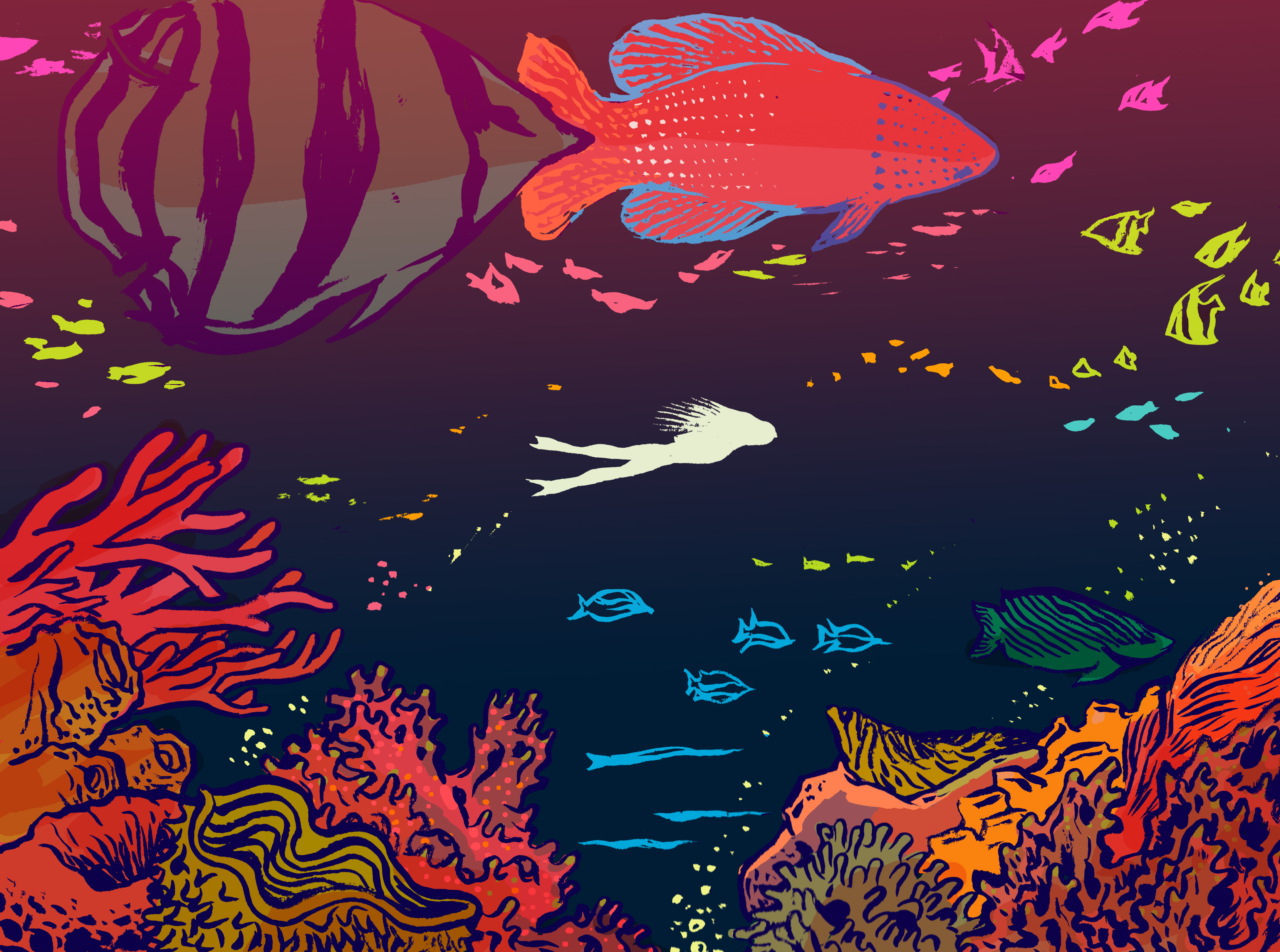 Making the Dive and Loving Myself Dangerously