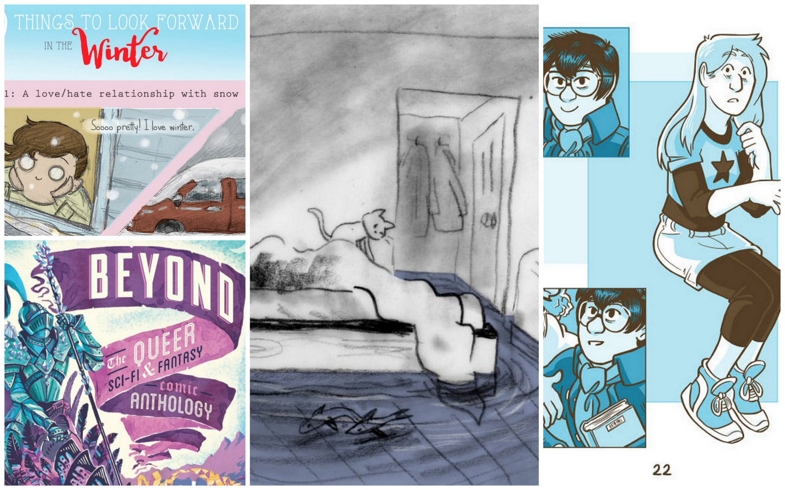 Drawn to Comics: 28 Queer Women and Non-Binary Comics Creators You Can Support This Holigay Season