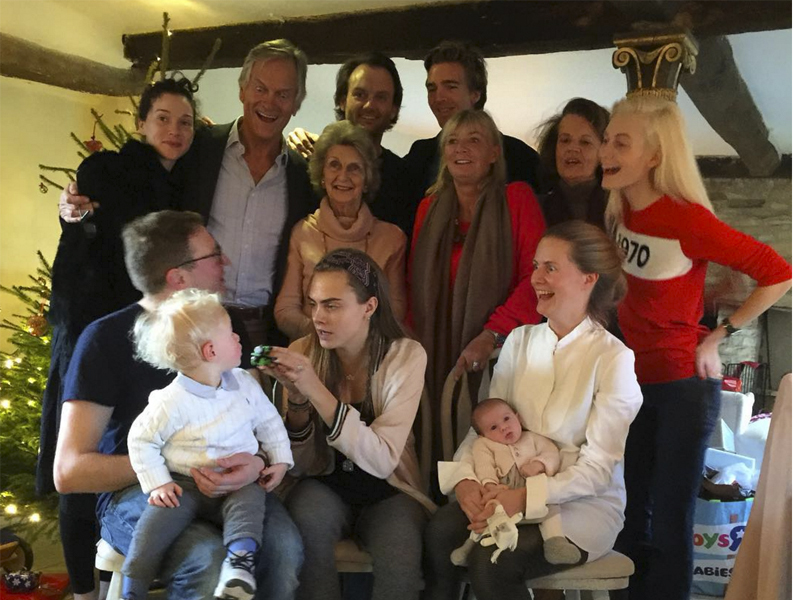 No Filter: Annie Clark Crashes Cara Delevingne’s Family Christmas