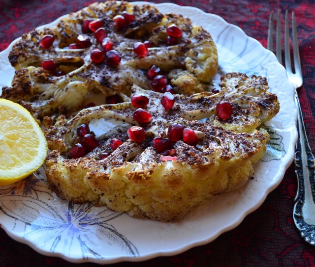 Sumac-Dusted Cauliflower "Steaks"
