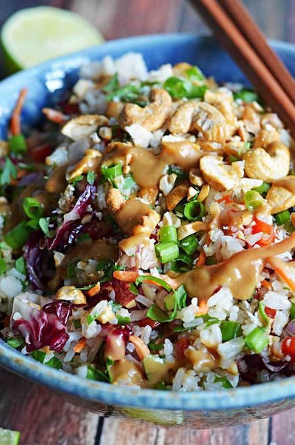 thai-cashew-coconut-rice-ginger-peanut-sauce