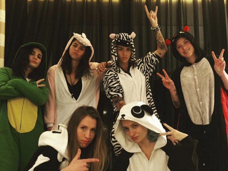 No Filter: Ring In The New Year At Ruby Rose’s Onesie Party