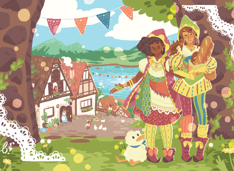Drawn to Comics: Balderdash! Is the Best Webcomic About Cake and Witches Around