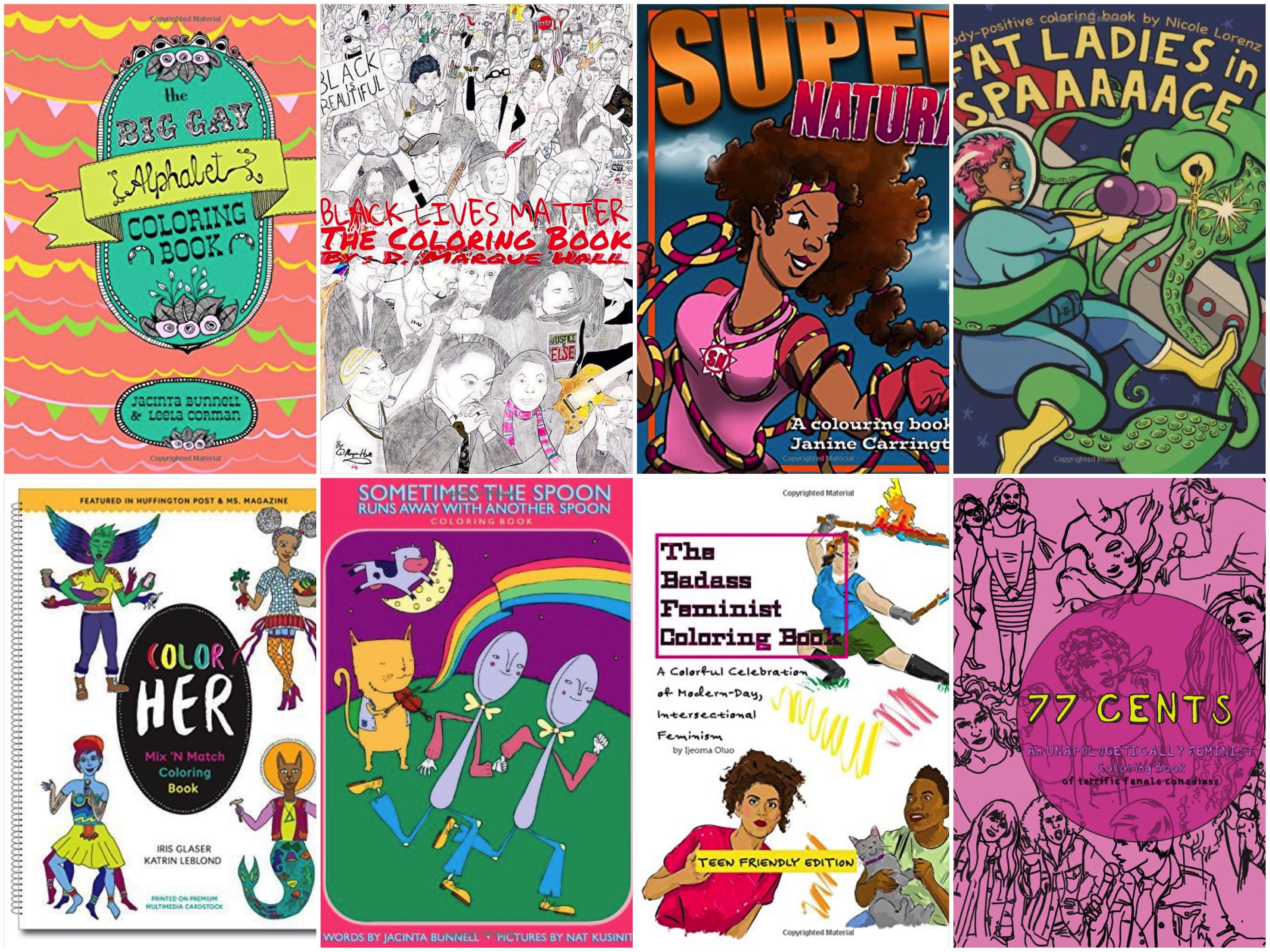 20 Feminist, Queer, Body-Positive and Otherwise Radical Coloring Books