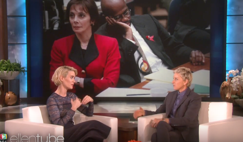 Pop Culture Fix: Sarah Paulson’s Favorite Marcia Clark Wig Is The Short Curly One