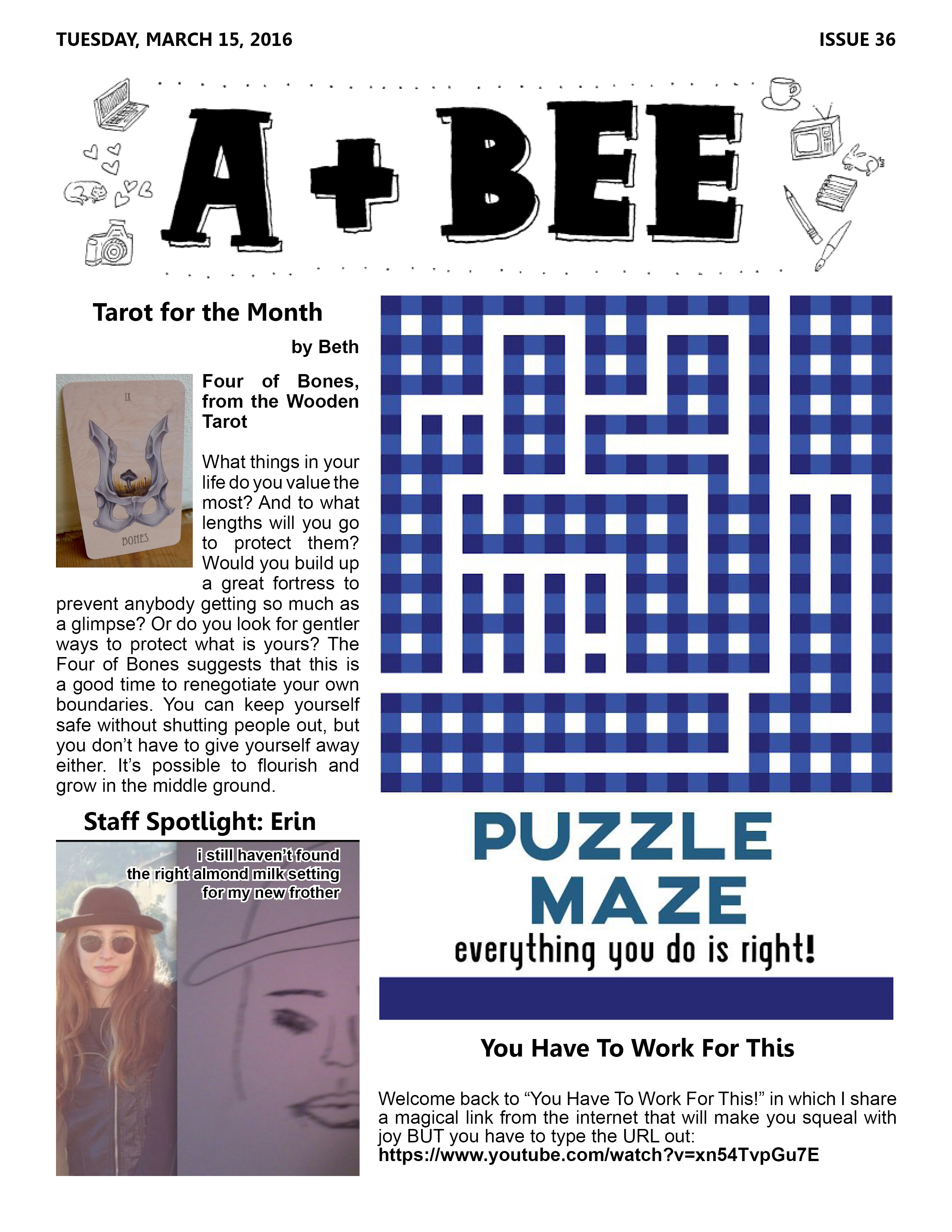 a+ bee 36