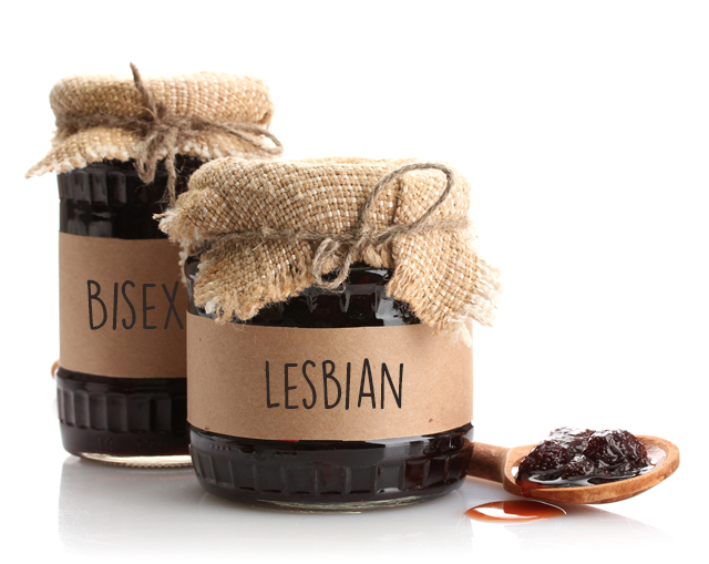 Labels: For Jelly Jars, For Lesbian and Bisexual People, Or For Both?