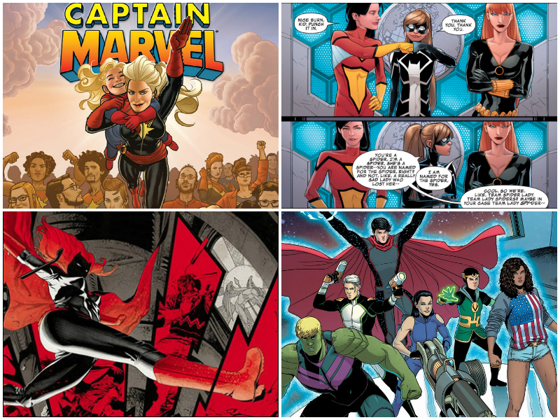 Drawn to Comics: The 10 Best DC and Marvel Comics Featuring Women Superheroes