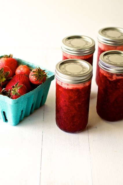 Strawberry Jam With Honey