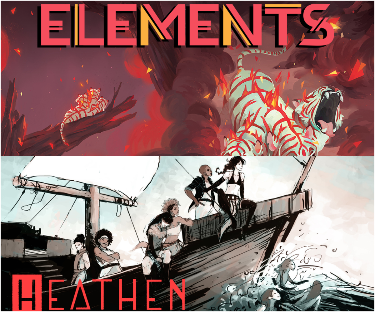 Drawn to Comics: Elements and Heathen Vol. 2 Are Diverse Comics Kickstarters You Need to Check Out