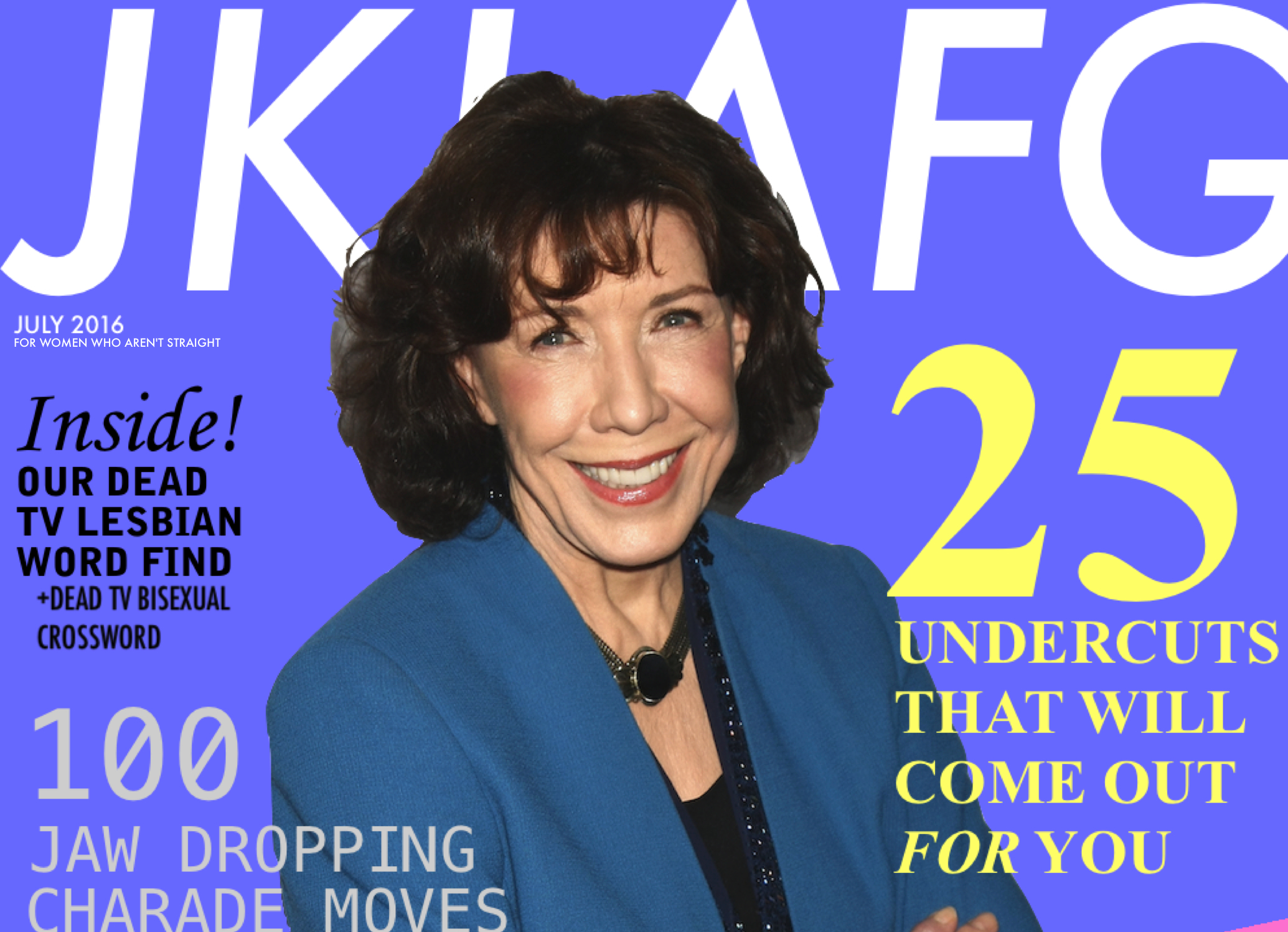If Women’s Magazine Covers Were Aimed at Queer Women