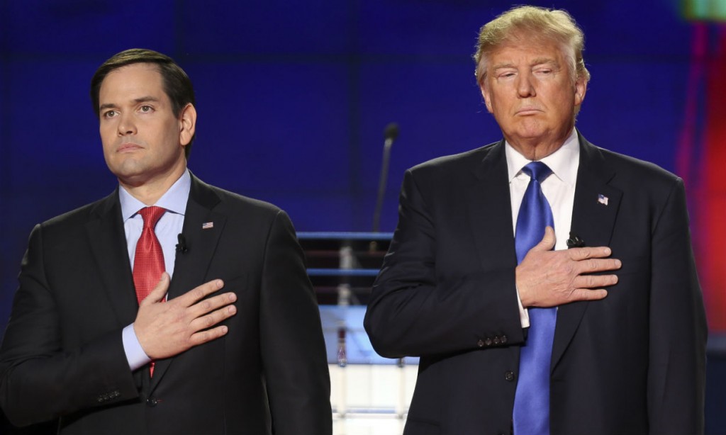 Trump Contradicts Own Pro-LGBT Stance to Court Anti-Gay Evangelicals (and Not Very Well)