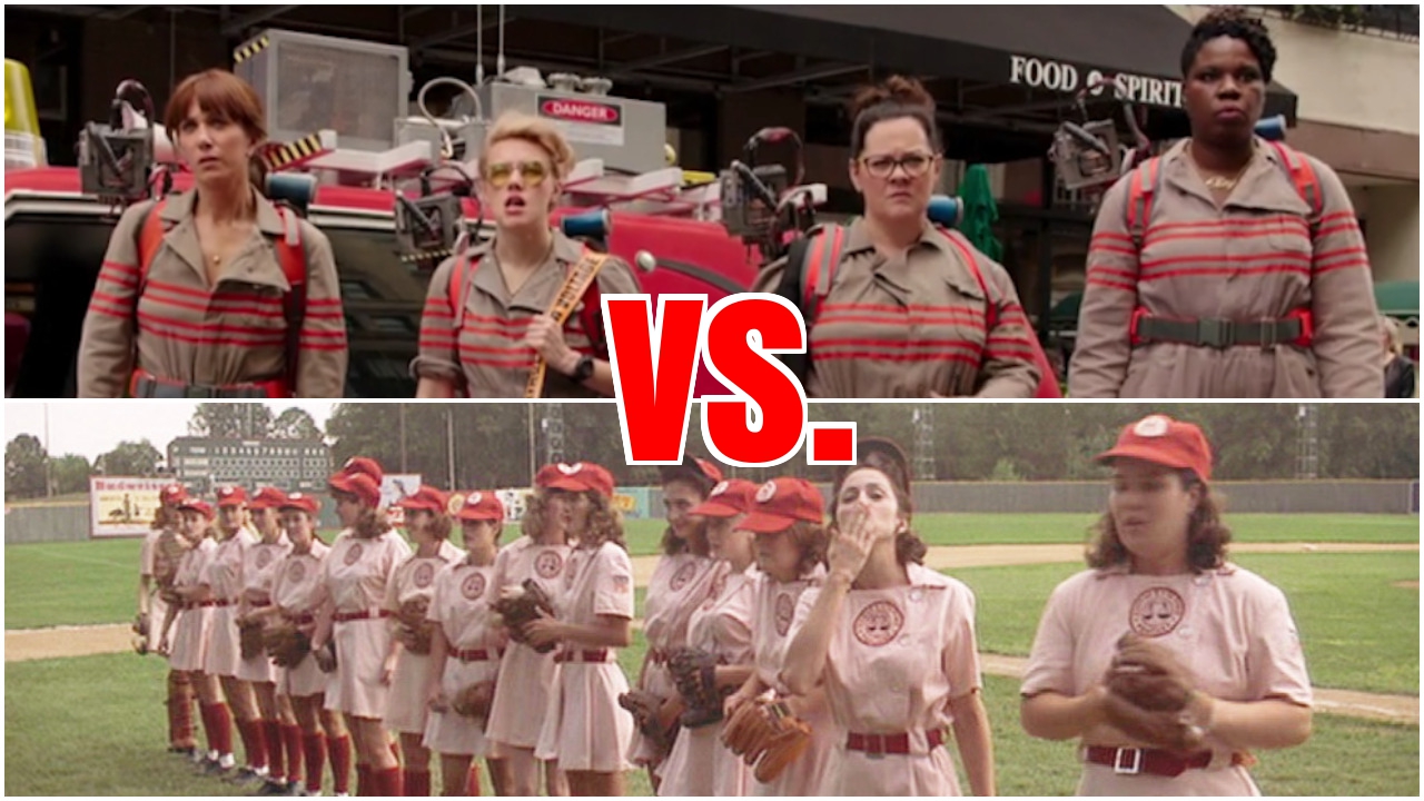 So Which Is Gayer, “Ghostbusters” or “A League of Their Own”?