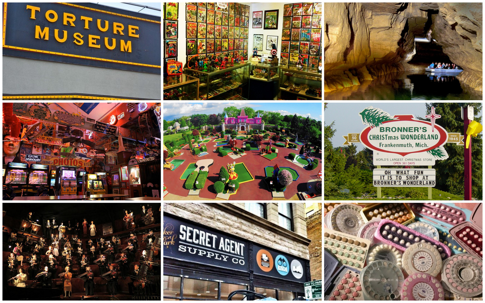 18+ Weirdo-Approved Unique Tourist Spots In The East North Central Midwest