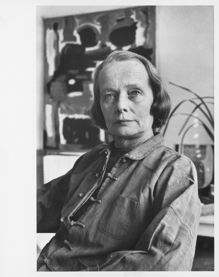 Betty Parsons, 1963. Photo Alexander Liberman. The Getty Research Institute, Los Angeles. © J. Paul Getty Trust.
