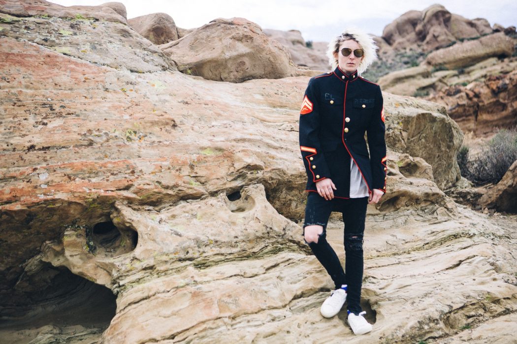 Nats Getty photographed by Molly Adams for Curve Magazine via DapperQ
