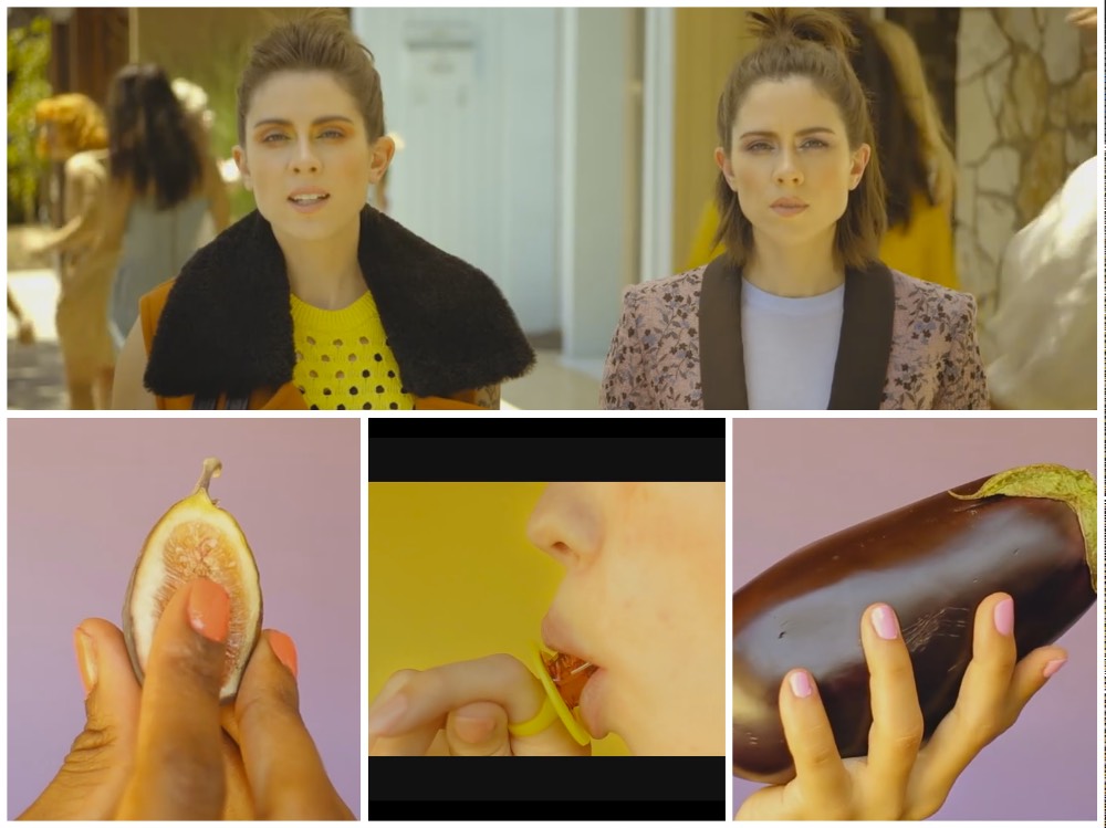WATCH: Tegan and Sara Are Unfazed by Suggestive Ring Pop in “Stop Desire” Video