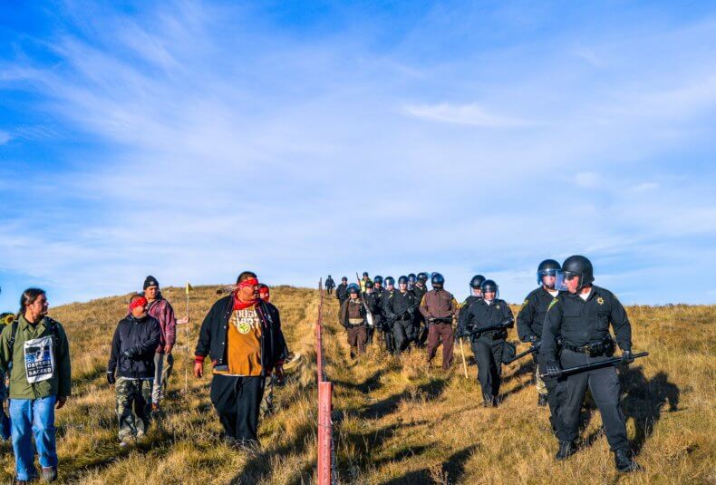 Police Brutality at Standing Rock Soars With Use of Out of State Law Enforcement