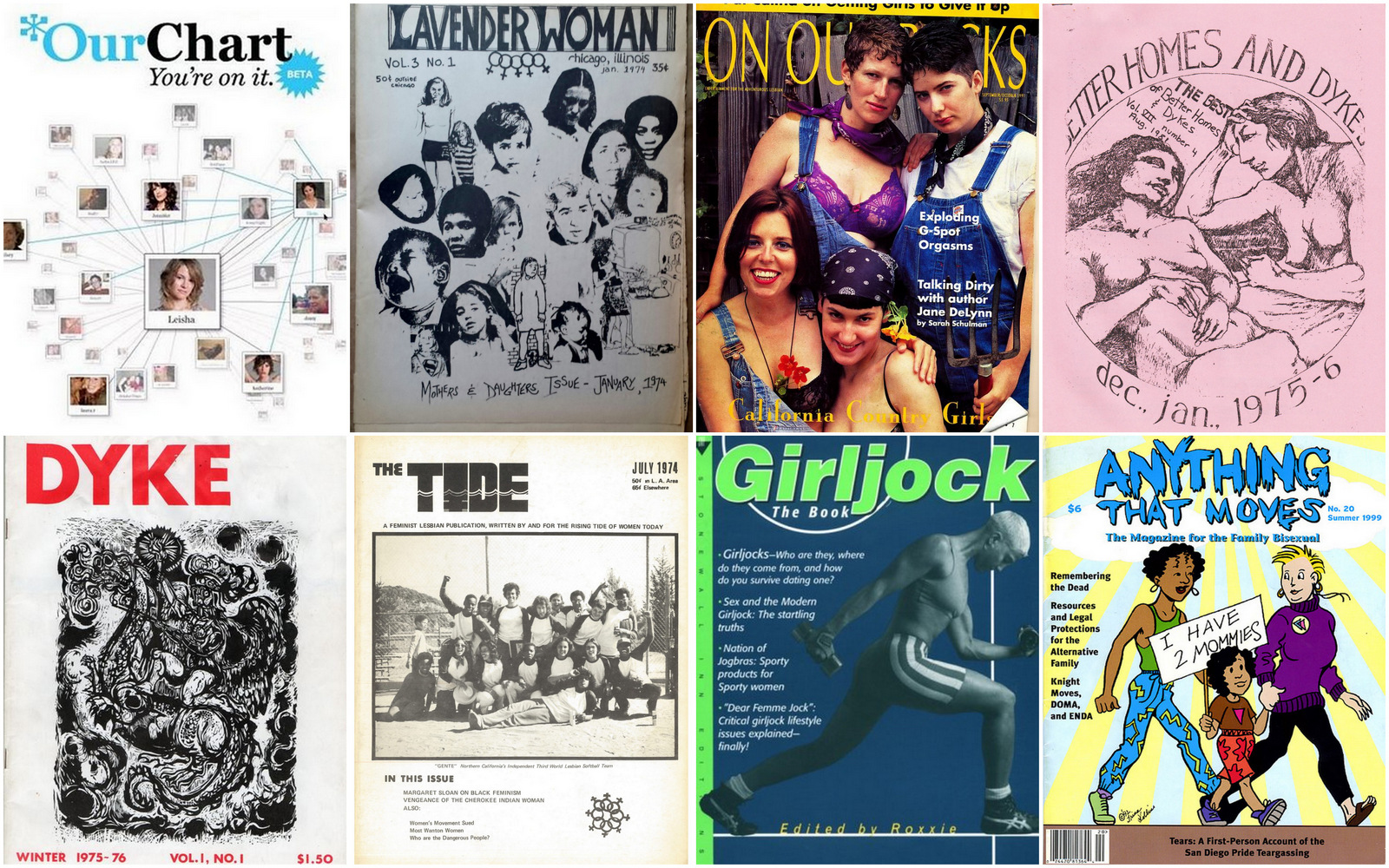 38 Lesbian Magazines That Burned Brightly, Died Hard, Left A Mark