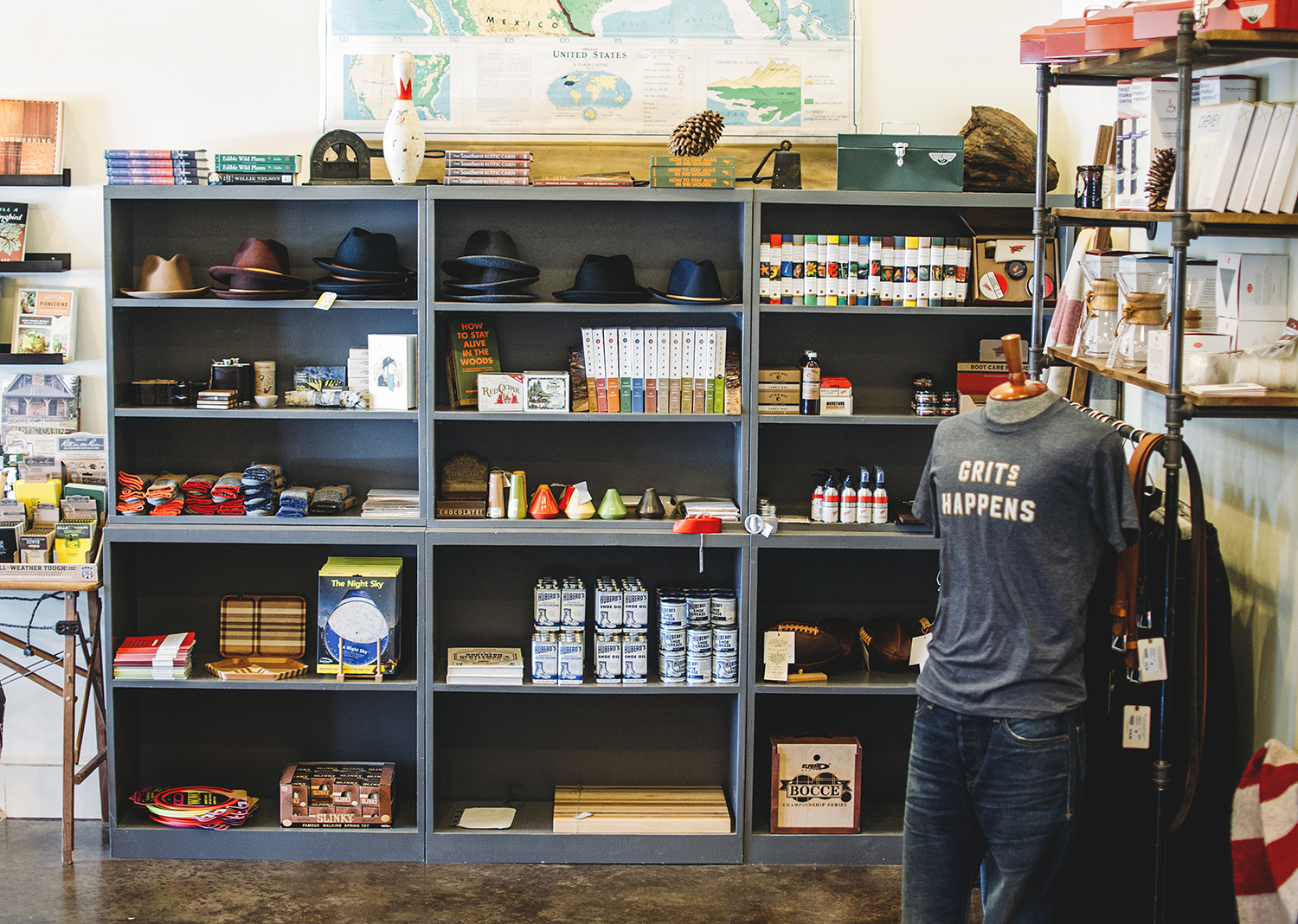 inside the "domestic domestic" store