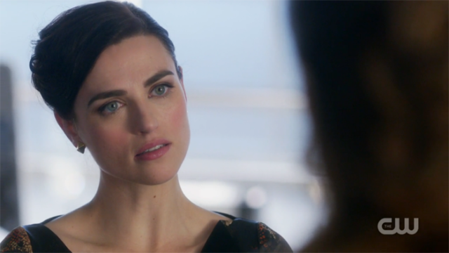 Lena looks angry