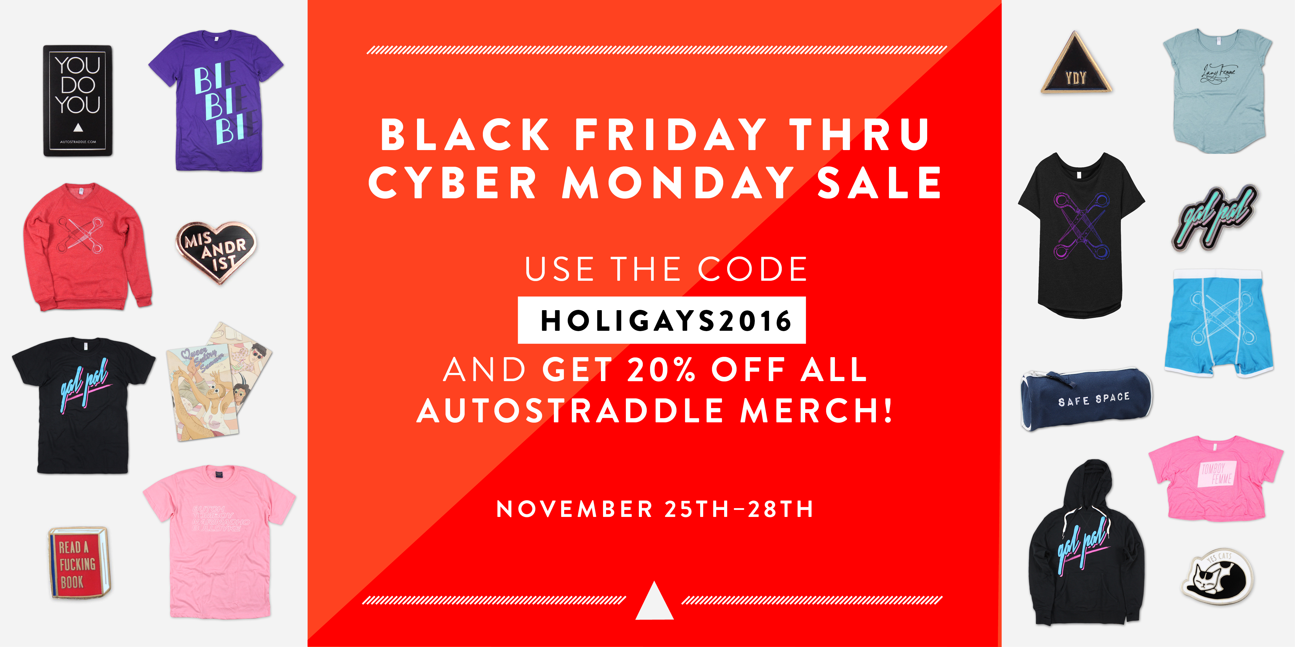 20% Off EVERYTHING In The Autostraddle Store Including New Gal Pal Hoodies!