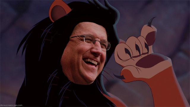 Disney Villain/North Carolina Governor Pat McCrory Finally Admits He Lost The Election