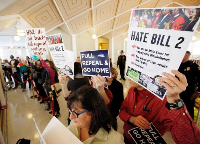 North Carolina Republicans Are Smarmy Anti-Trans Motherfuckers and Didn’t Hold Up Their Part of the HB2 Repeal