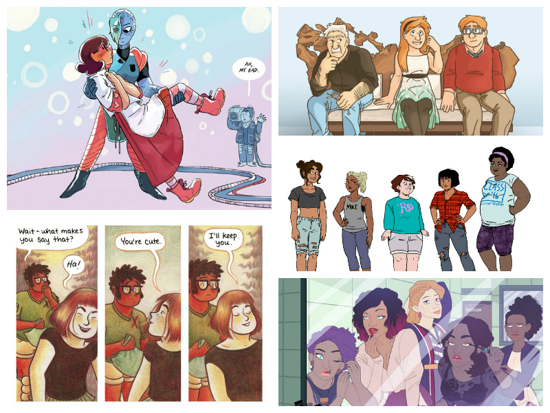Drawn to Comics: Queer and Trans Women and Nonbinary Creators To Support This Holigay Season