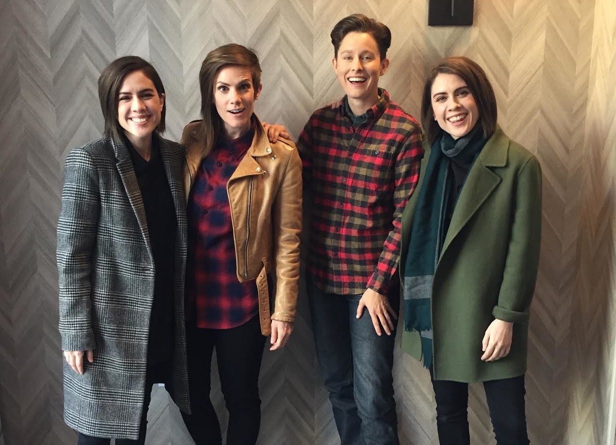 VIDEO: Tegan & Sara Meet-Cute Cameron Esposito & Rhea Butcher In This DELIGHTFUL Holiday Short