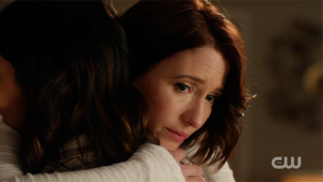 Alex hugs Maggie