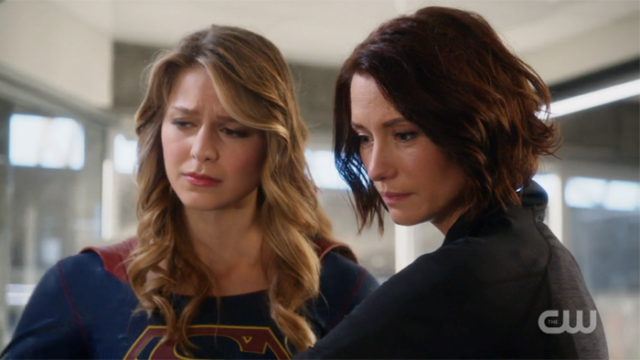 Alex and Kara are there for J'onn