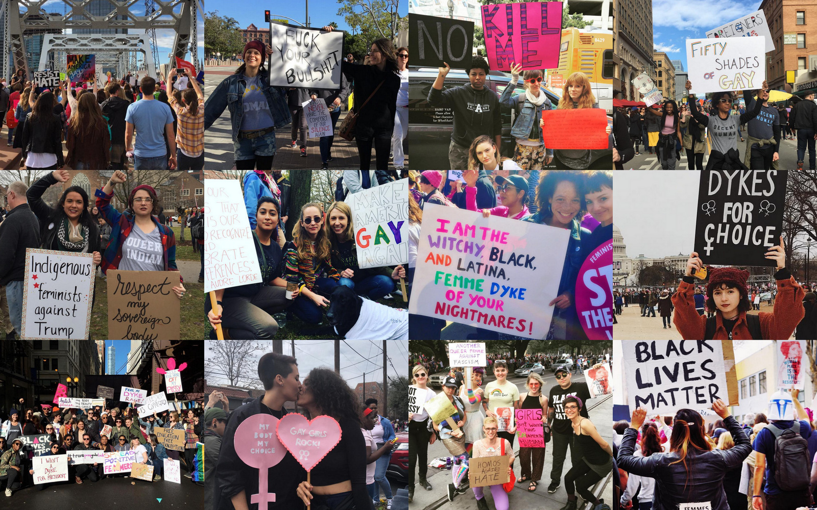 5 Million Resist Trump: 100 Pictures Of Queer Power At Women’s Marches Worldwide