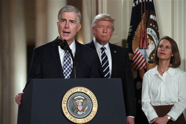 Neil Gorsuch Is Trump’s Nominee for Supreme Court Justice, Also a Real Slimeball