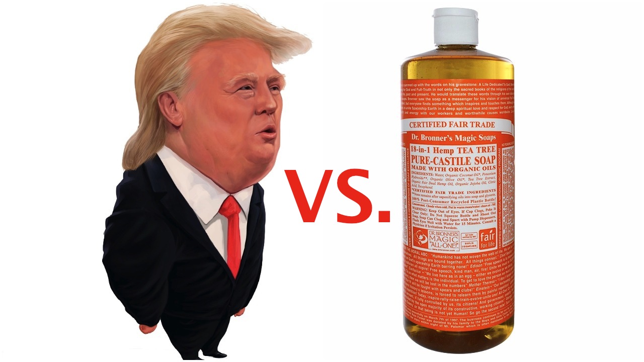 Donald Trump Quote or Dr. Bronner’s Magic Soap Quote?